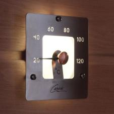 Термометр для сауны Cariitti SQ, нержавеющая сталь